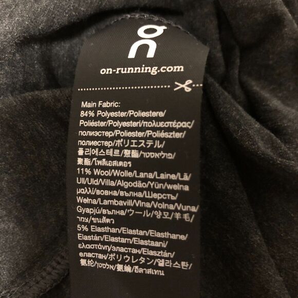 NEW On Cloud On Running Long Sleeve T Shirt Comfort Long T Mens Large Gray - Picture 7 of 11